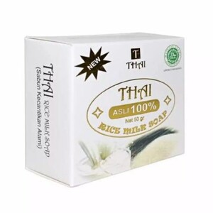 Thai New Rice Milk Soap With Rice Bran Extract & Goats Milk