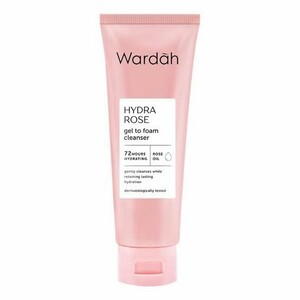 Wardah Hydra Rose Gel to Foam Cleanser