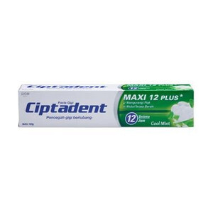 Ciptadent Pencegah Gigi Berlubang MAXI 12 Plus ( Cool Mint )