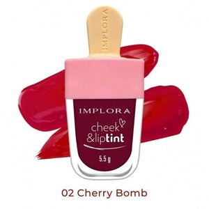 Implora Cheek & Liptint Cherry Bomb 02