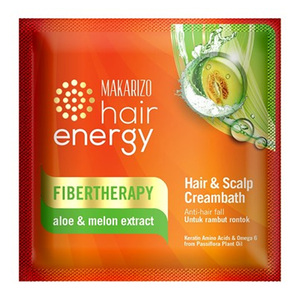 Makarizo Hair Energy Fibertherapy Hair & Scalp Creambath Aloe & Melon Extract