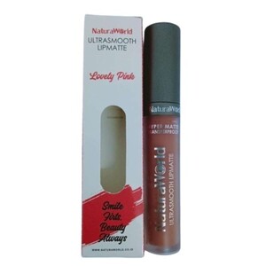 Naturaworld Hyper Matte Transferproof Ultra Smooth Lipmatte-01 (Lovely Pink)