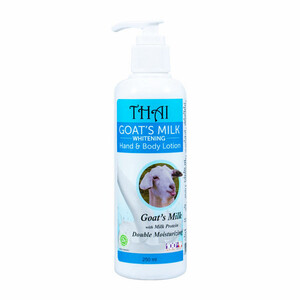 Thai New Whitening Goats Milk With Milk Protein Double Moisturizing Hand And Body Lotion