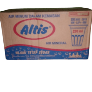 Cek Halal Altis Air Minum Dalam Kemasan ( Air Mineral ) BPOM