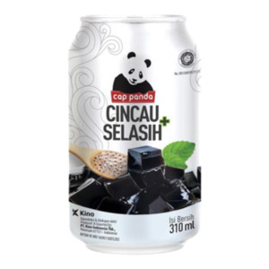 Cek Halal Cap Panda Minuman Cincau Dengan Selasih BPOM