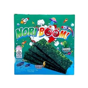 Cek Halal Nori Boom! Rumput Laut Panggang Rasa Original BPOM