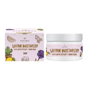 Aisyariz Beauty Saffron Moisturizer with Cactus & Lemon Beads