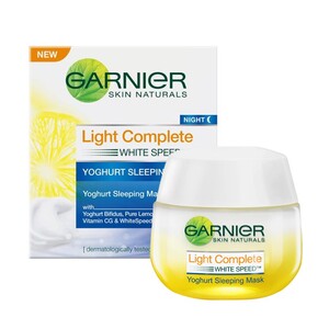 Garnier Skin Naturals Light Complete Whitespeed Yoghurt Sleeping Mask Night