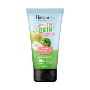 Herborist Juice For Skin Exfoliating Gel Scrub Apple & Broccoli Extracts