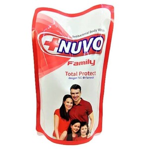 Nuvo Family Antibacterial Body Wash Total Protect (Wings Surya)