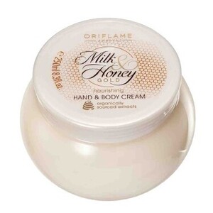 Oriflame Sweden Milk & Honey Gold Nourishing Hand & Body Cream