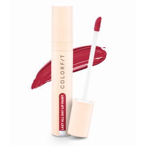 Wardah Colorfit Last All Day Lip Paint 09 Timeless Rose