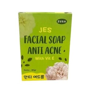 Zusa JES Facial Soap Anti Acne With Vitamin E