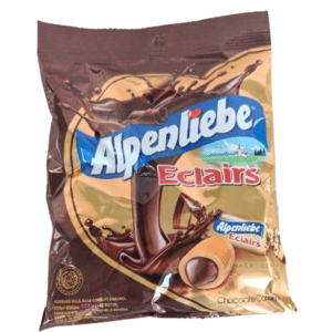 Cek Halal Alpenliebe Eclairs Kembang Gula Rasa Coklat Karamel BPOM