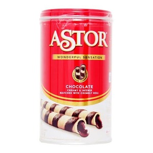 Cek Halal Astor Wafer Stik Cokelat BPOM