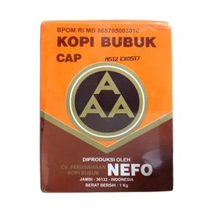 Cek Halal Cap AAA Kopi Bubuk BPOM