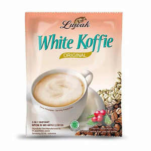 Cek Halal Cap Luwak Minuman Serbuk Kopi, Gula, Dan Krimer (White Koffie Original) BPOM