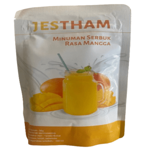 Cek Halal Jestham Minuman Serbuk Rasa Mangga BPOM