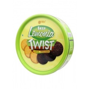 Cek Halal Lemonia Twist Biskuit Rasa Lemon Dan Coklat BPOM