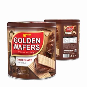 Cek Halal Nissin-Golden Wafer Rasa Cokelat BPOM