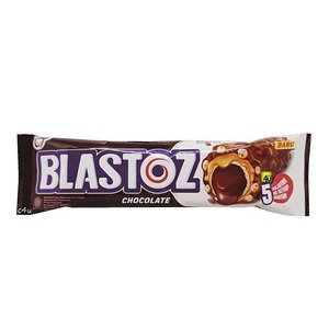 Cek Halal Ot Blastoz Wafer Roll Dengan Krispi Beras Salut Cokelat BPOM