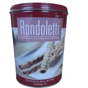 Cek Halal Rondoletti Wafer Roll Dengan Krim Rasa Cokelat BPOM