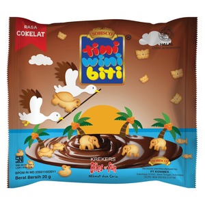 Cek Halal Tini Wini Biti Krekers Rasa Cokelat BPOM