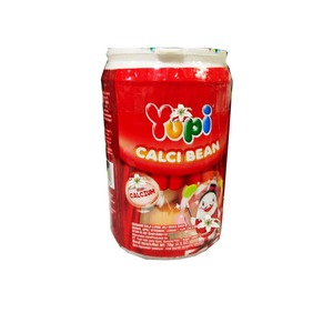 Cek Halal Yupi Calcibean Kembang Gula Lunak Jeli Aneka Rasa (Nanas, Apel, Stroberi, Lemon) BPOM