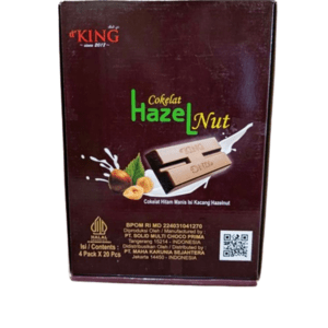 Cek Halal dKing Cokelat Hitam Manis Isi Kacang Hazelnut BPOM