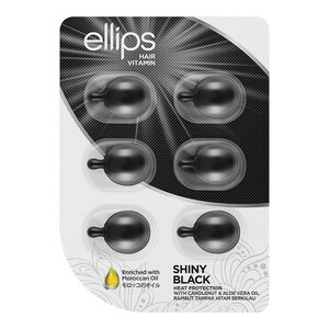 Ellips Hair Vitamin Shiny Black With Candle Nut & Aloe Vera