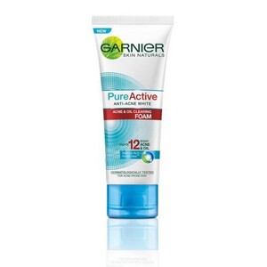 Garnier Skin Naturals Pure Active Anti -Acne White Foam