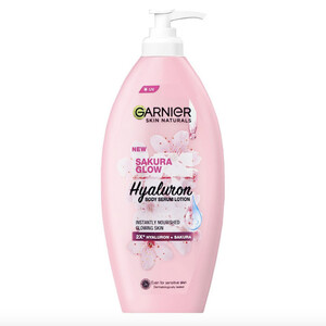 Garnier Skin Naturals Sakura Glow Hyaluron Body Serum Lotion