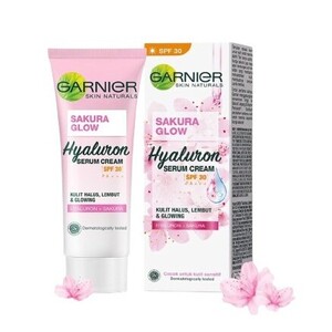 Garnier Skin Naturals Sakura Glow Hyaluron Serum Cream SPF30 PA+++