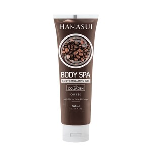 Hanasui Body Spa Body Exfoliating Gel Coffee With Collagen