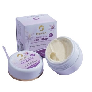 Mezuca Whitening Night Cream with Saffron Extract, Niacinamide and Collagen