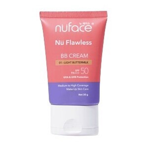 Nuface Nu Flawless BB Cream Light Buttermilk