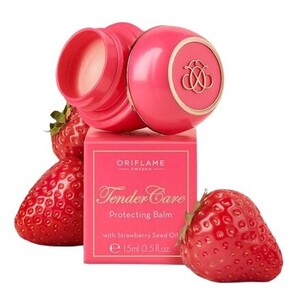 Oriflame Sweden Tender Care Protecting Balm with Strawberry Seed Oil