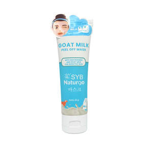 Syb Natur 90 Goat Milk Peel Off Mask with Niacinamide and Goat Milk for Sensitive Skin