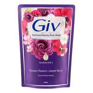 GIV Body Wash Passion Flowers & Sweet Berry