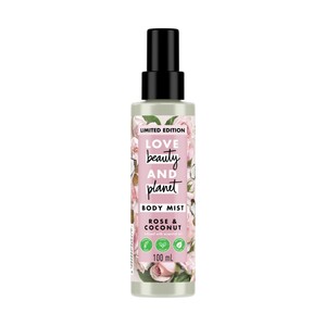 Love Beauty and Planet Vegan Body Mist in Rose & Coconut