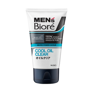 Men’s Biore Cool Oil Clear Facial Wash