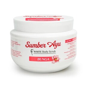 Sumber Ayu White Body Scrub Bunga