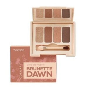 Wardah Colorfit Quad Eye Palette 01 Brunette DawnWardah Colorfit Quad Eye Palette 01 Brunette Dawn