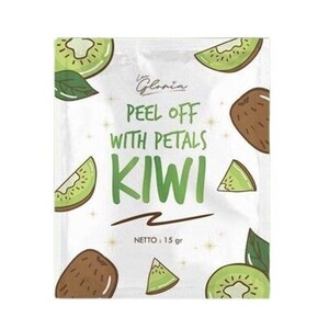 Lea Gloria Peel Off Mask With Petals Kiwi