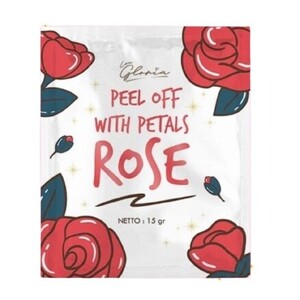 Lea Gloria Peel Off Mask With Petals Rose