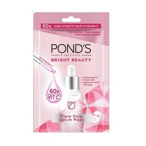 Pond`S Bright Beauty Triple Glow Serum Sheet Mask