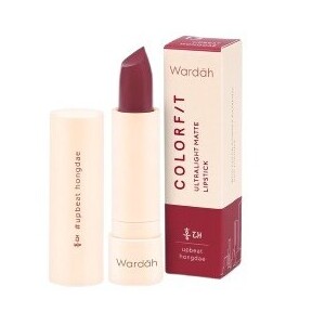 Wardah Colorfit Ultralight Matte Lipstick 12 Autumn Nami