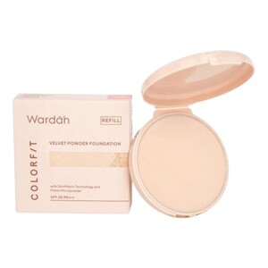 Wardah Colorfit Velvet Powder Foundation 11C Pink Fair