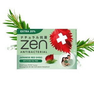 Zen Antibacterial Body Soap Japanese Red Shiso & Pure Tea Tree