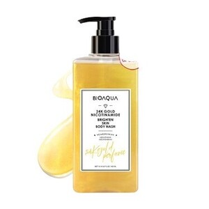 Bioaqua 24K Gold Nicotinamide Brighten Skin Body Wash